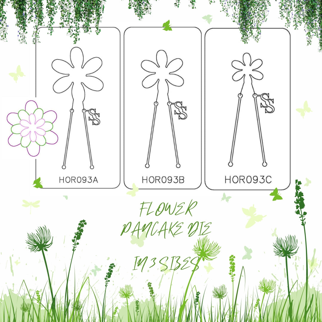 PANCAKE DIE HOR093 FLOWER